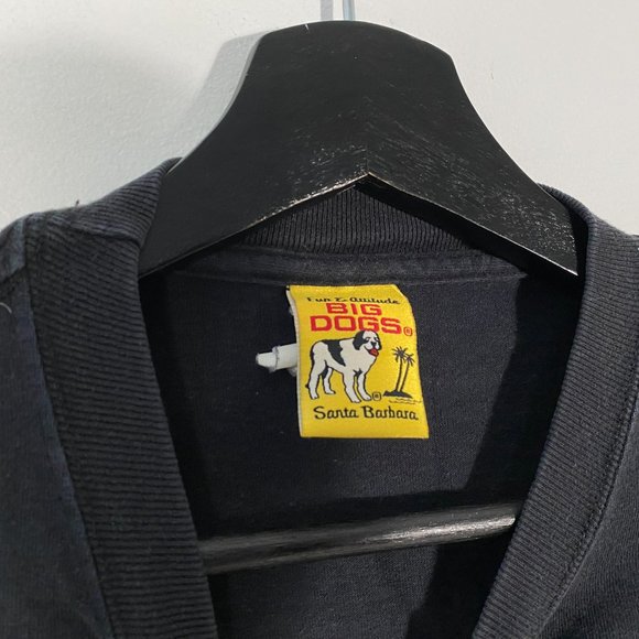 Vintage 2003 Big Dogs double-sided graphic biker tee black - Picture 3 of 5